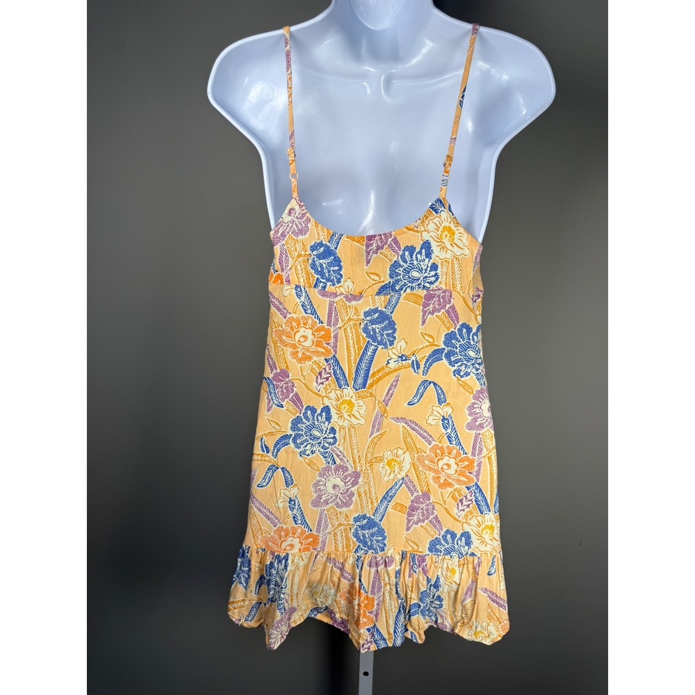 Urban Outfitters Floral Sundress Ruffle Hem Cottagecore Boho Size S‎ - Picture 6 of 9